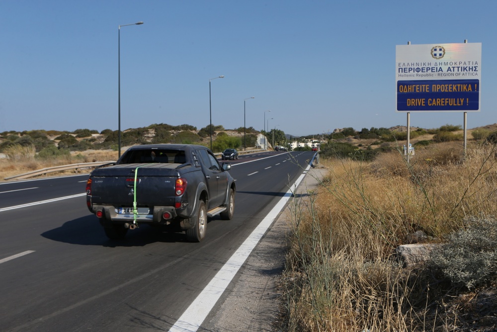 ΠΕΡΙΦΕΡΕΙΑ ΑΤΤΙΚΗΣ: Ολοκληρώθηκαν οι εργασίες στο 44ο χλμ. της Παραλιακής Λεωφόρου Βάρκιζας-Σουνίου