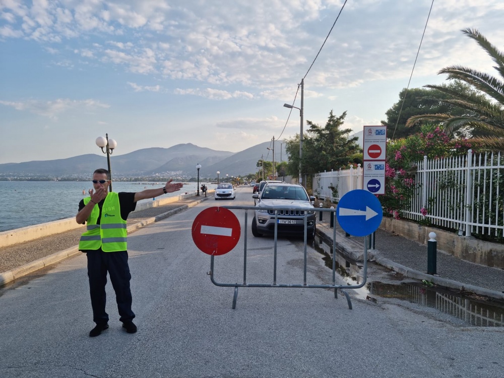 Από την Τρίτη 20 Ιουλίου η μονοδρόμηση στην παραλία του Μαραθώνα θα ισχύει για όλο το 24ωρο