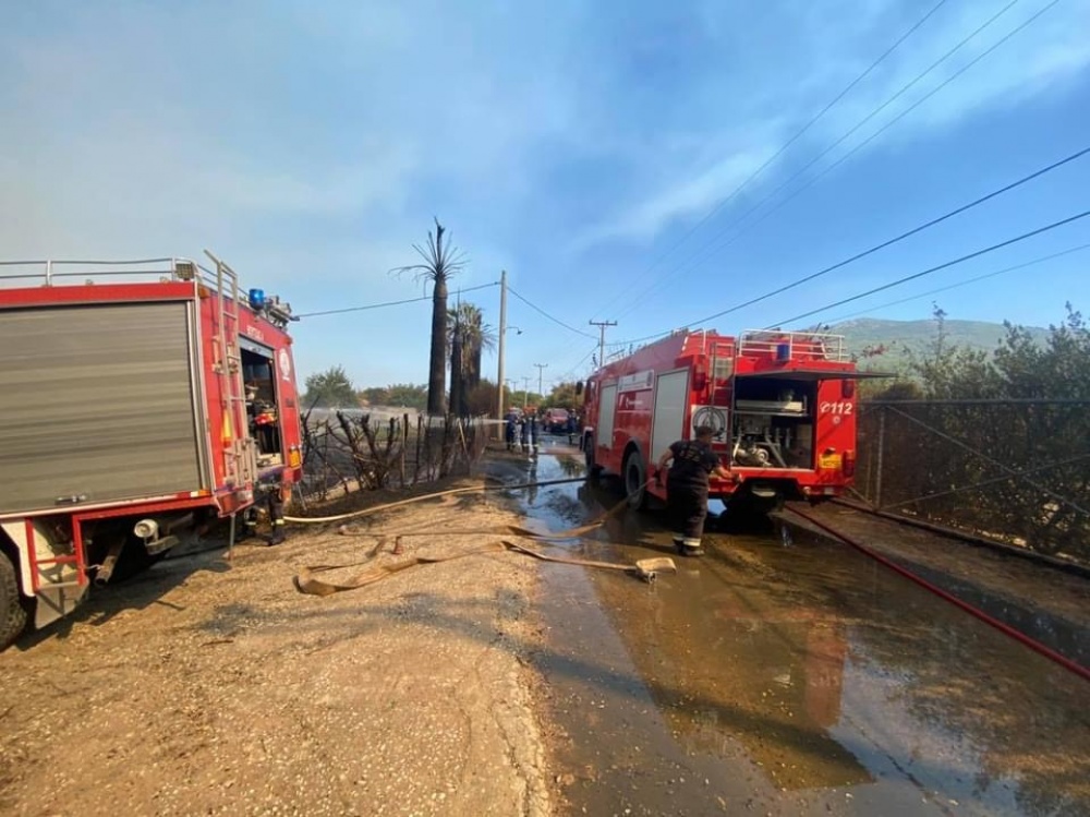 Το ΠΥΣΕΘ στην πρώτη γραμμή της μάχης με τις φωτιές