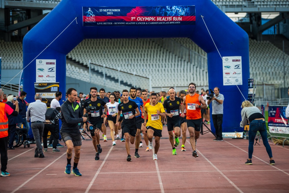 Λάμψη πρωταθλητών είχε το 1ο Ολυμπιακό Health Run
