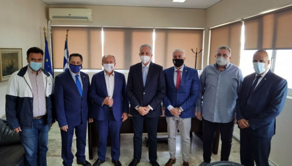 Επίσκεψη αντιπροσωπείας της AHEPA HELLAS για την στήριξη του Κοινωνικού Παντοπωλείου του Δήμου Μαραθώνος