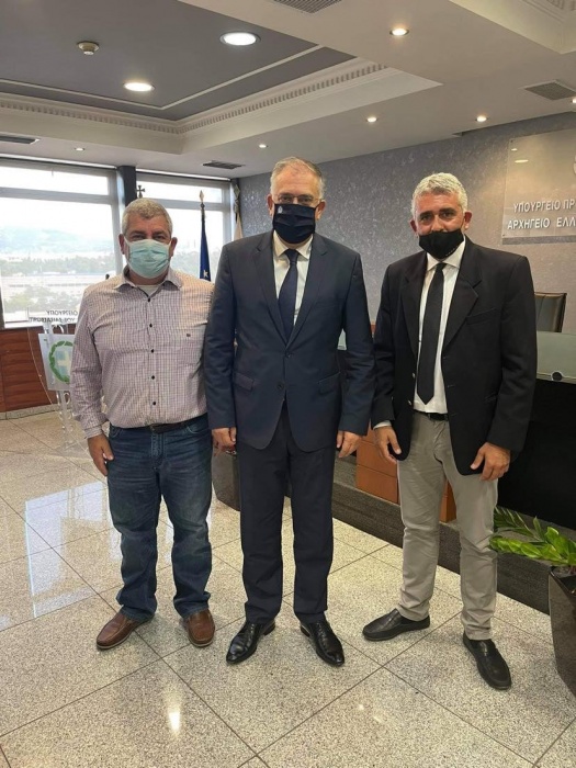 Ε.Ε.Ε.Σ.Α: Δαβερώνης και Γκόνος συμμετείχαν στη σύσκεψη στο Υπουργείο Προστασίας του Πολίτη