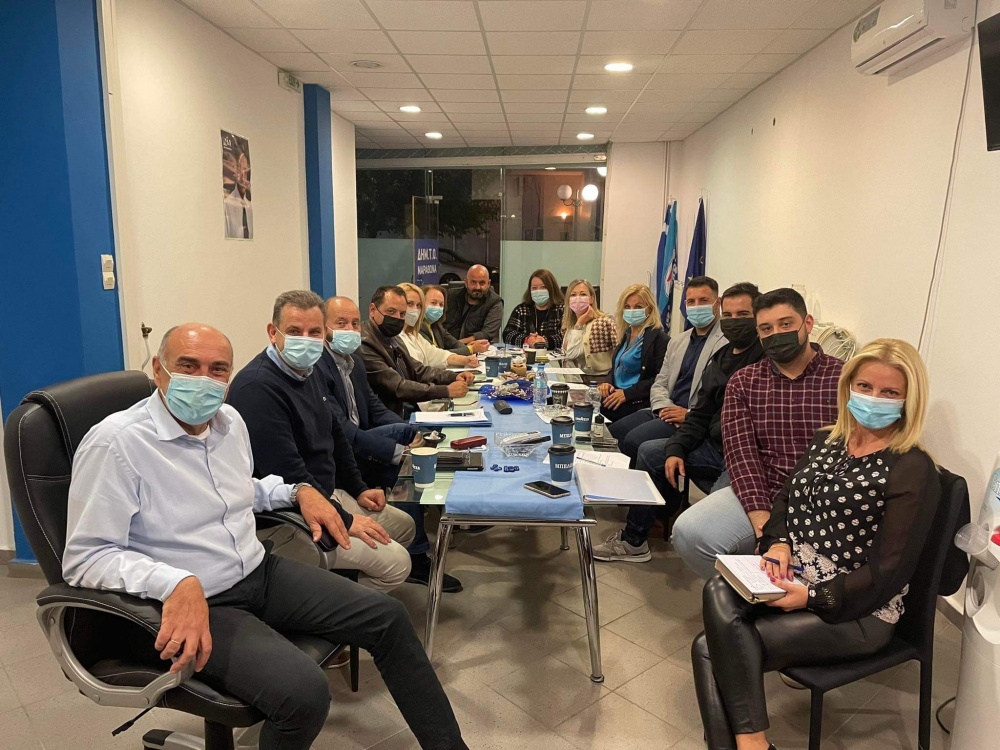 Συγκροτήθηκε σε σώμα το νέο Δ.Σ. της ΔΗΜ.Τ.Ο. Ν.Δ. Μαραθώνα