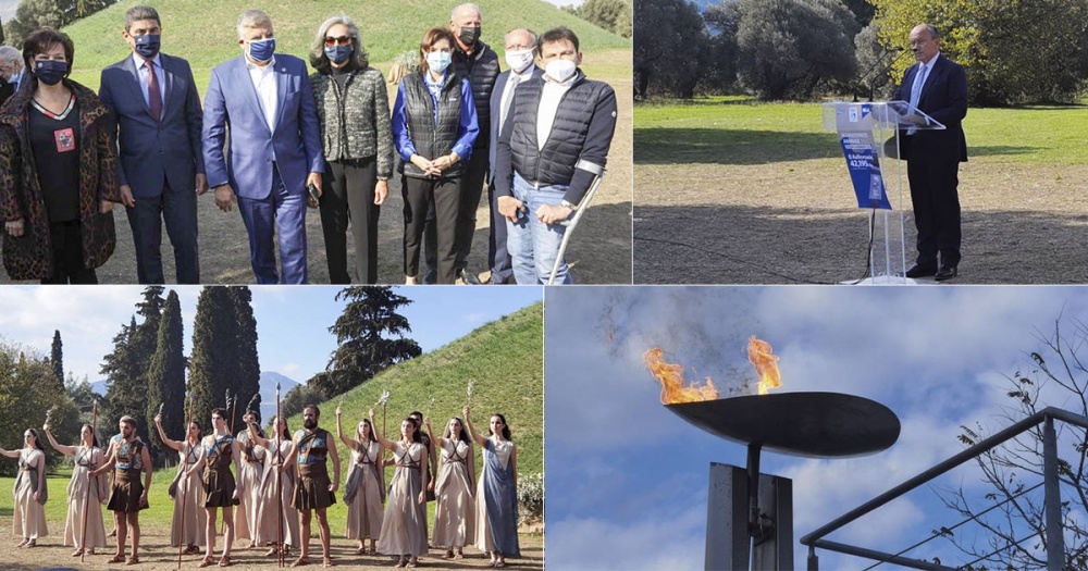 ΔΗΜΟΣ ΜΑΡΑΘΩΝΟΣ: Άναψε η Φλόγα του 38ου Αυθεντικού Μαραθωνίου στην Αφετηρία του Μαραθώνα (βίντεο)