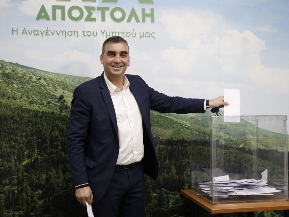 Πανηγυρική επανεκλογή του Δημάρχου Ελληνικού-Αργυρούπολης Γιάννη Κωνσταντάτου στην Προεδρία του ΣΠΑΥ