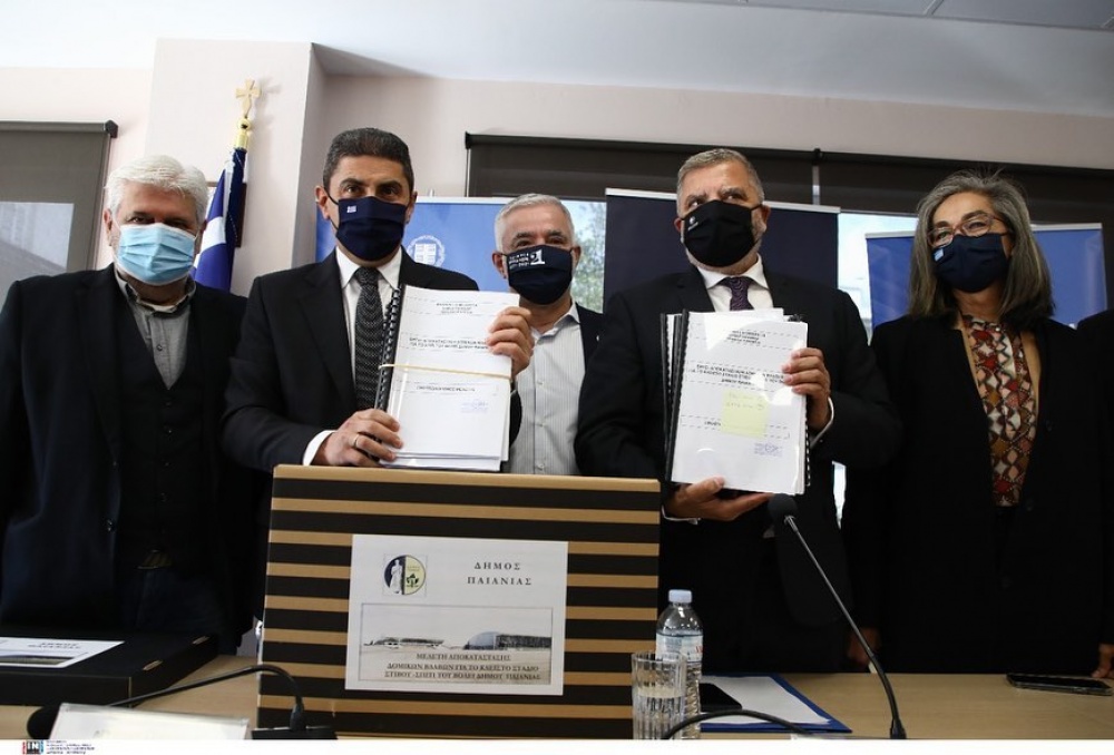 Ολυμπιακά Ακίνητα: Τη μελέτη αποκατάστασης παρέδωσε ο Δήμαρχος Παιανίας, Ισίδωρος Μάδης