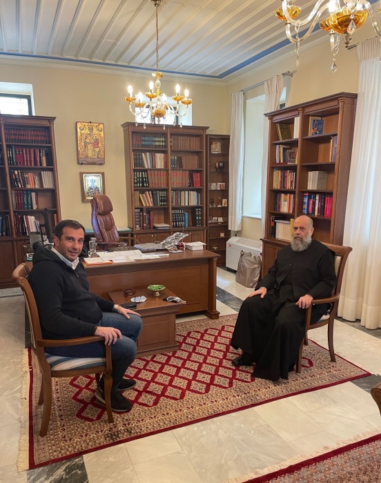 Συνάντηση Χρυσοφώτη με τον Μητροπολίτη Θεσσαλιώτιδος και Φαναριοφερσάλων κ.κ. Τιμόθεο