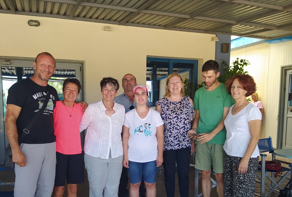 Επίσκεψη της Προέδρου της Εθνικής Αθλητικής Ομοσπονδίας ΑμεΑ στον Μαραθώνα