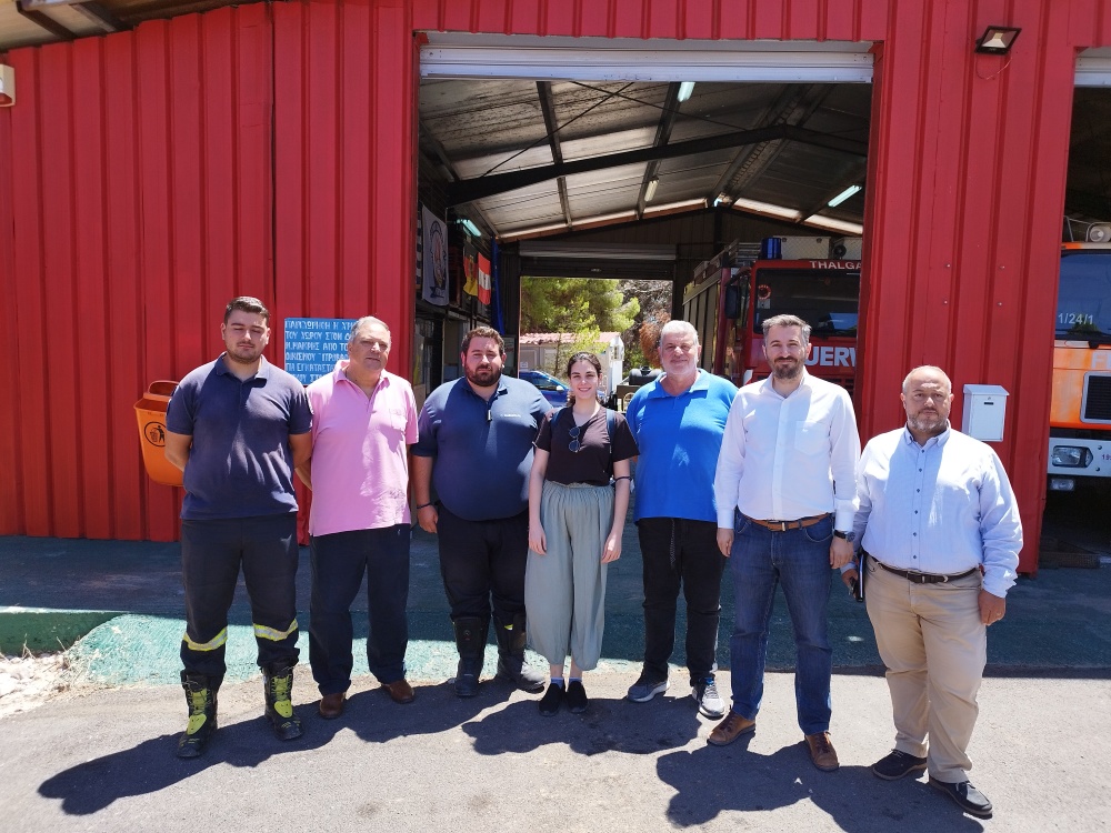 Συνάντηση κλιμακίου της Σ.Ε. ΠΑΣΟΚ-Κίνημα Αλλαγής Δήμου Μαραθώνα με το ΠΥ.Σ.ΕΘ. Νέου Βουτζά-Προβαλίνθου