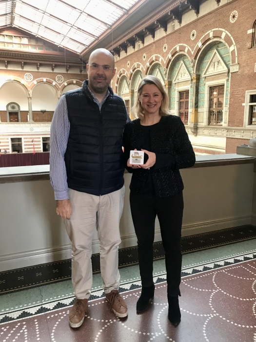 Ο Νεκτάριος Καλαντζής στην Κοπεγχάγη βράβευσε την «πράσινη» δήμαρχο της πόλης