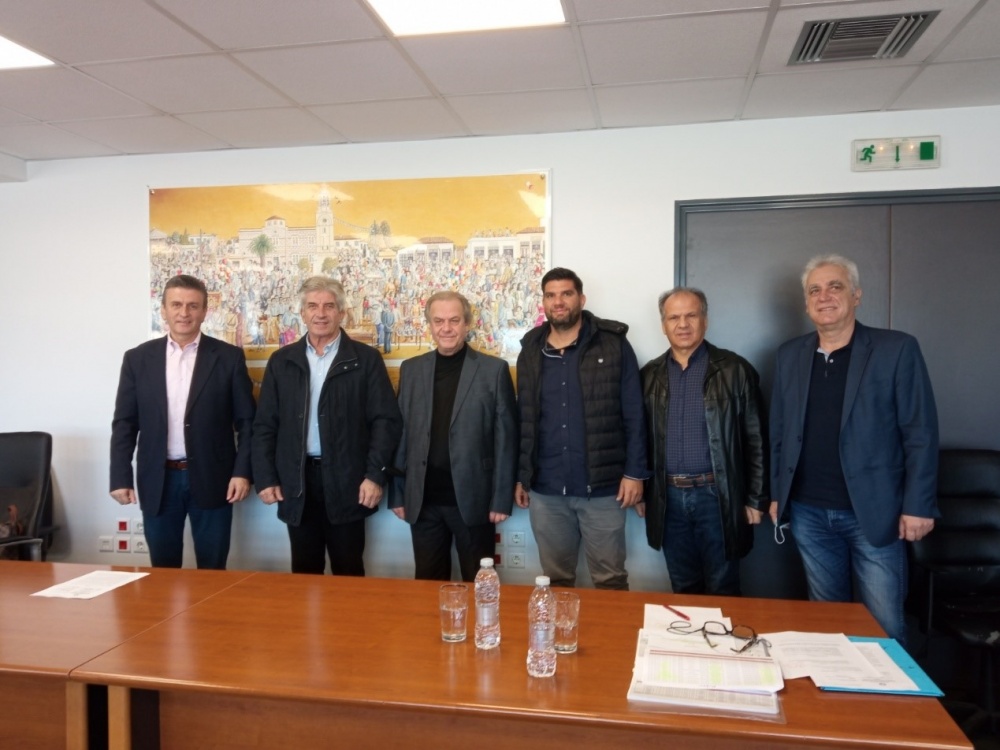 Συνάντηση εργασίας του Διευθυντή Πρωτοβάθμιας Εκπαίδευσης Ανατολικής Αττικής στον Δήμο Κρωπίας