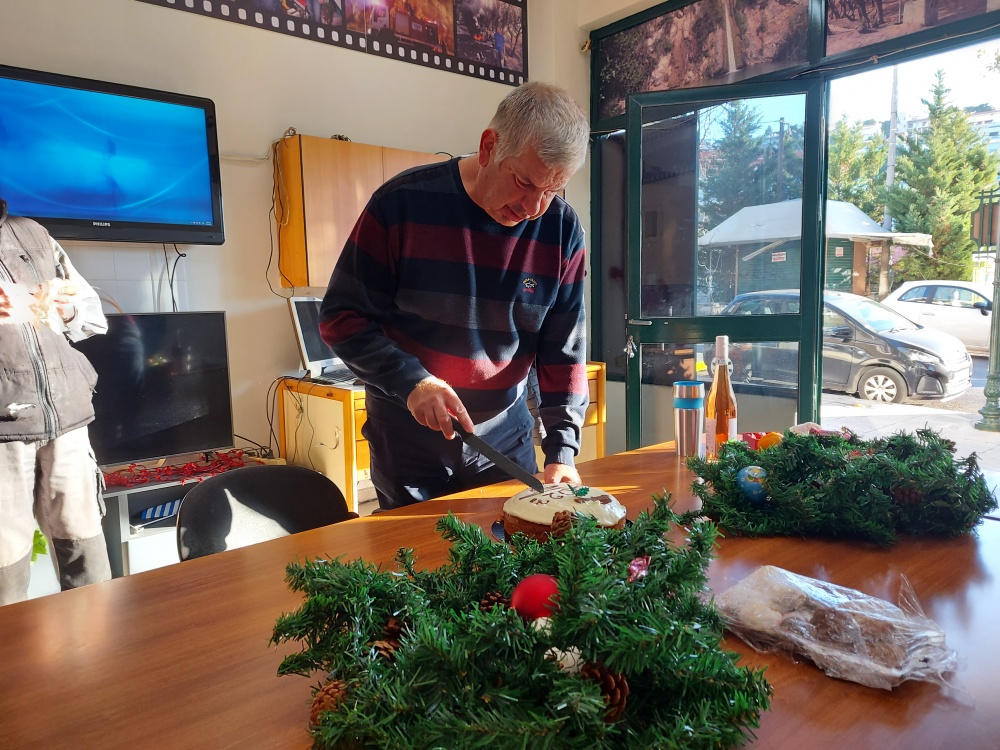 Την Πρωτοχρονιάτικη Πίτα του για το 2023 έκοψε ο ΣΠΑΠ