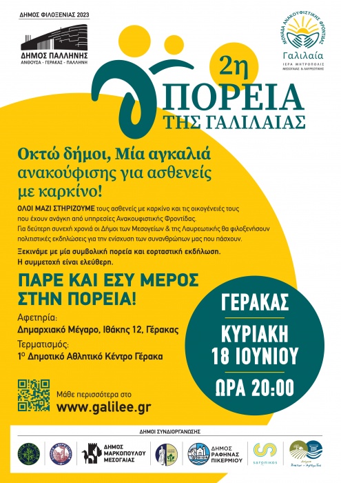 2η «ΠΟΡΕΙΑ ΤΗΣ ΓΑΛΙΛΑΙΑΣ» στον Γέρακα