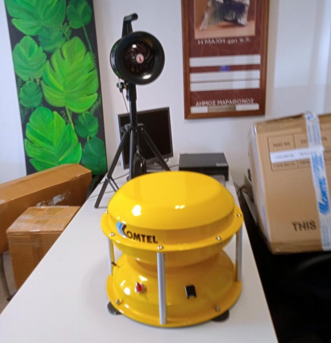 Δήμος Μαραθώνος: Παραλαβή σειρήνων έγκαιρης ειδοποίησης έκτακτης ανάγκης