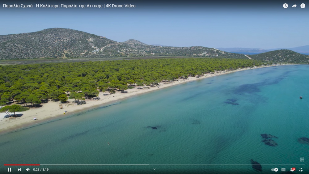 Παραλία Σχινιά: Η Καλύτερη Παραλία της Αττικής