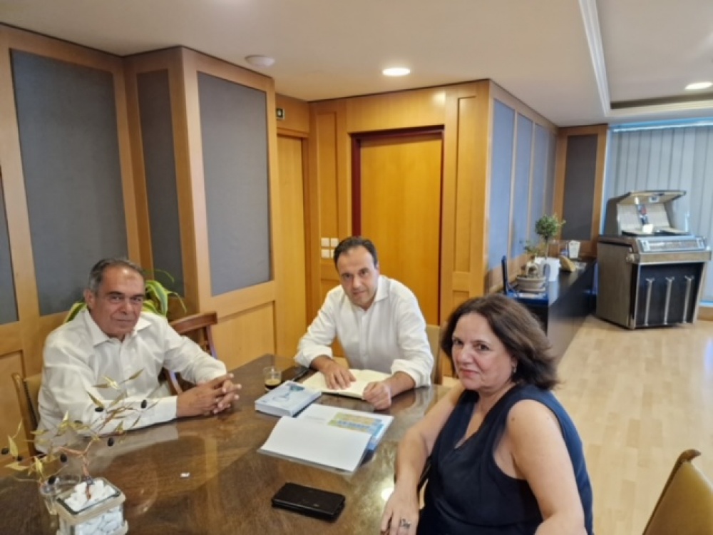 Συνάντηση Ιωακειμίδη με τον Υπουργό Ψηφιακής Διακυβέρνησης Δημήτρη Παπαστεργίου