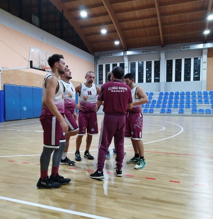 Ε.Σ. Νέας Μάκρης: Πρώτος εντός έδρας αγώνας της ανδρικής ομάδας μπάσκετ την Παρασκευή 13 Οκτωβρίου