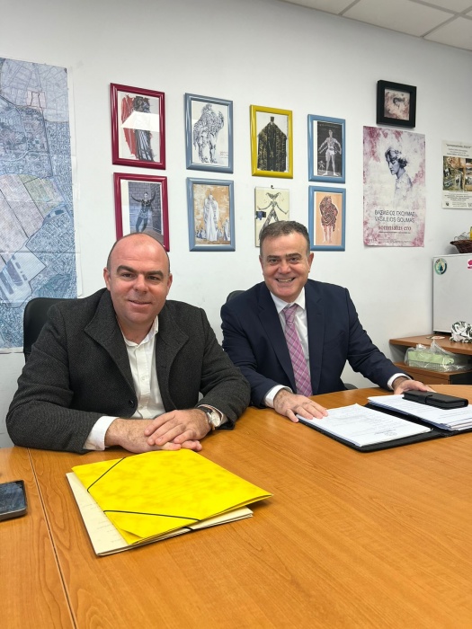 Δήμος Παλλήνης: Συνάντηση του Δημάρχου Χρήστου Αηδόνη με τον Αντιπεριφερειάρχη Ελευθέριο Κοσμόπουλο