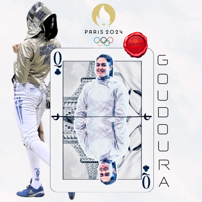 Η Δώρα Γκουντούρα στους Ολυμπιακούς αγώνες του Παρισιού