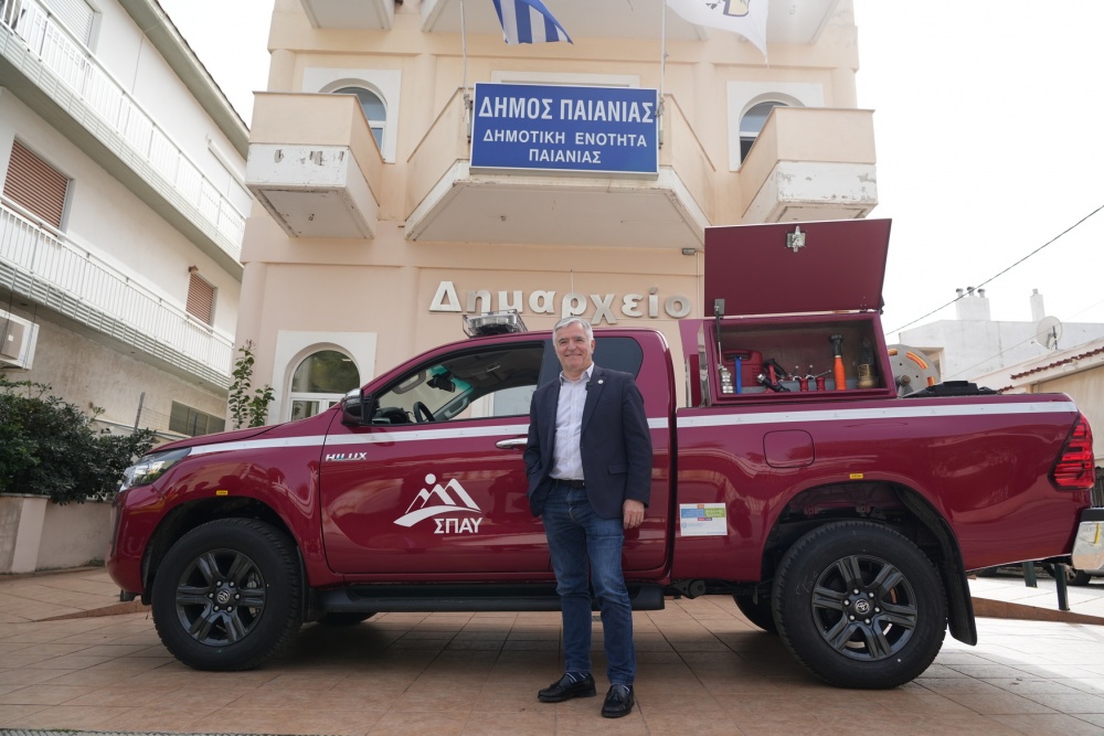 Δήμος Παιανίας: Νέο όχημα για την Πολιτική Προστασία