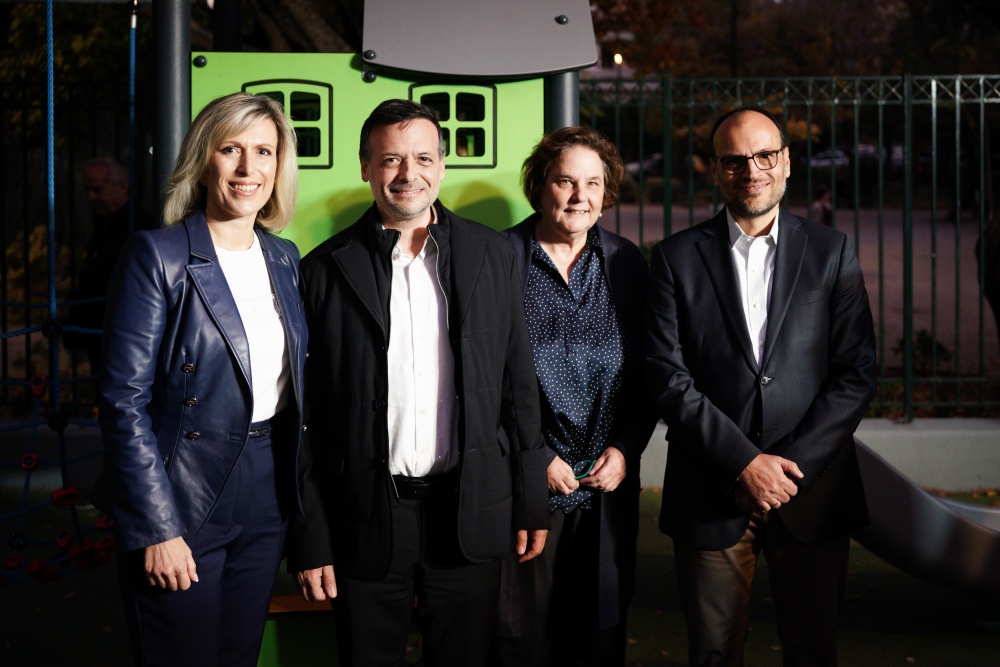 Δήμος Αθηναίων: Εγκαινιάστηκε η πλήρως ανακαινισμένη παιδική χαρά στα Άνω Πατήσια