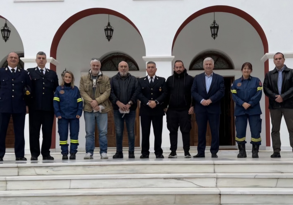 Στη Θεία Λειτουργία προς τιμήν της μνήμης των 3 Παίδων εν Καμίνω, Προστατών του Πυροσβεστικού Σώματος, ο Βλάσσης Σιώμος