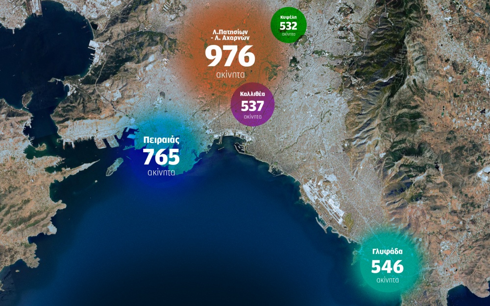 «Σπίτι μου ΙΙ»: Οι περιοχές με τα περισσότερα διαθέσιμα ακίνητα