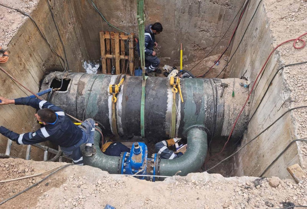 Δήμος Μαραθώνος: Ολοκληρώθηκε η επισκευή του αγωγού της ΕΥΔΑΠ - Ξεκινά η σταδιακή επαναφορά της υδροδότησης