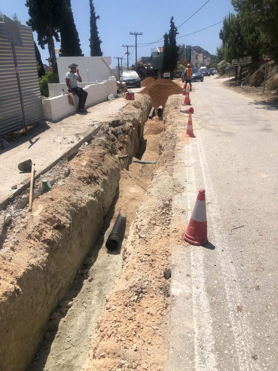 Δήμος Ναυπλιέων: Έναρξη εργασιών κατασκευής αγωγού λυμάτων Ασίνης - Αγίας Παρασκευής προς τον Βιολογικό Καθαρισμό Τολού