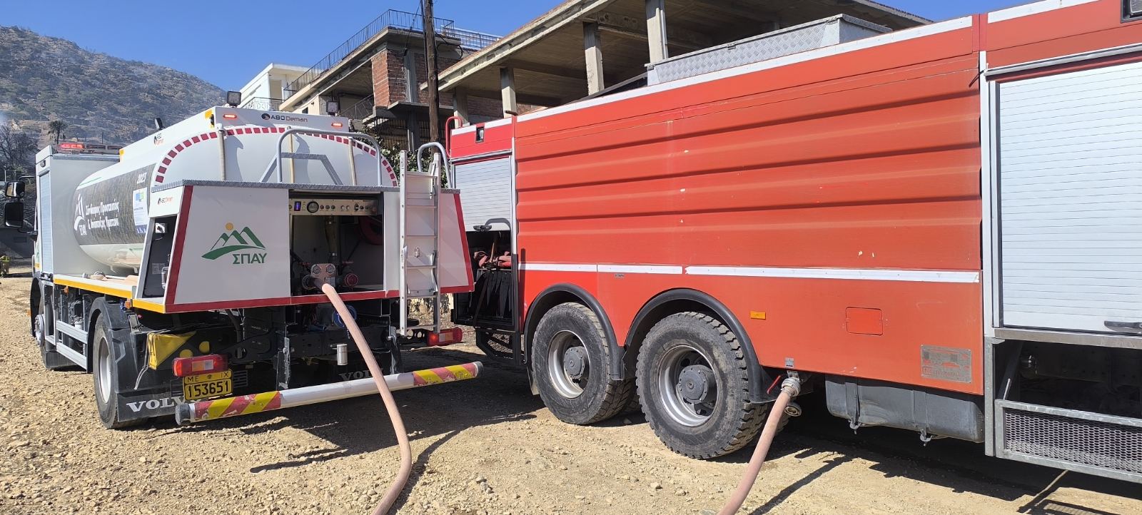 Η συμβολή του ΣΠΑΠ στην Πυρκαγιά στο Κορωπί