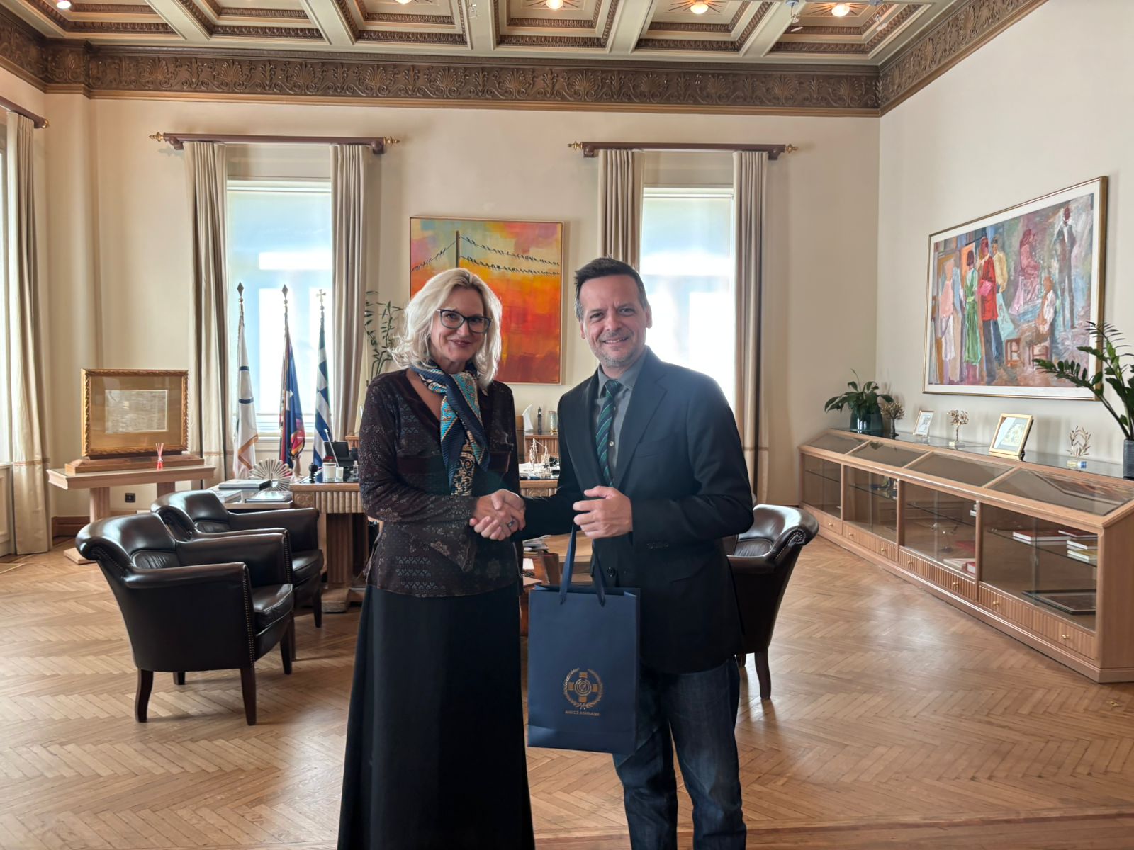 Χάρης Δούκας - Melissa Parke: «Πρέπει να δράσουμε τώρα για να αποφύγουμε τον πυρηνικό όλεθρο»