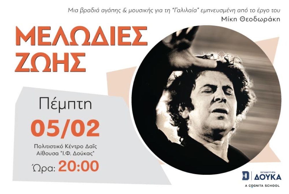 Τα Εκπαιδευτήρια Δούκα στηρίζουν τη ΓΑΛΙΛΑΙΑ και τιμούν τον Μίκη Θεοδωράκη