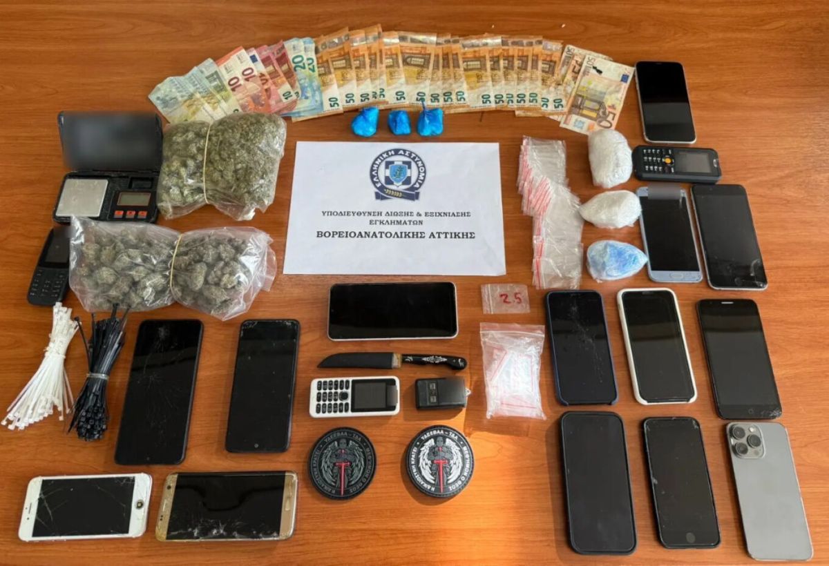 Εξάρθρωση σπείρας ναρκωτικών σε Νέα Μάκρη και Μαραθώνα (photo+video)