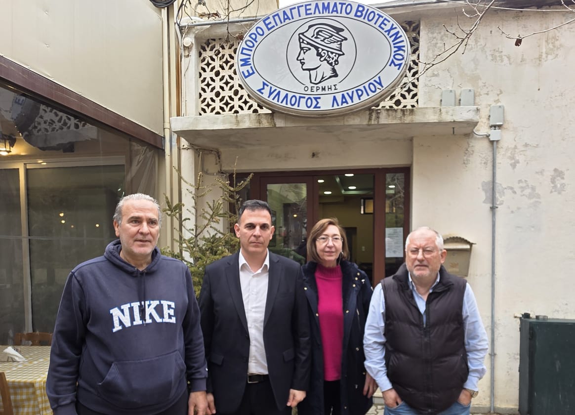 Περιοδεία Καραμέρου στο Λαύριο (photo)