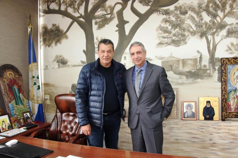 Συνάντηση του Χρήστου Παππού με τον Περιφερειακό Διευθυντή ΔΥΠΑ Αττικής