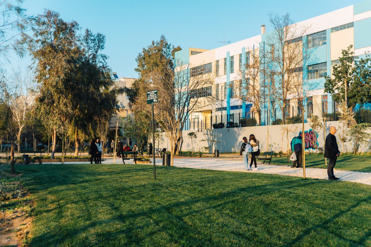 Εγκαίνια νέου πάρκου στη Ριζούπολη από τον Χάρη Δούκα