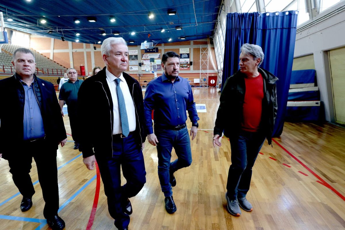 Στα εργοτάξια του Λαυρίου ο Χαρδαλιάς (photo)