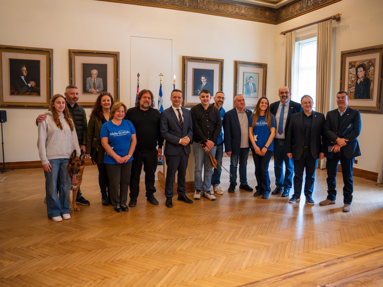 Ο Δήμος Αθηναίων υποστηρίζει το Make-A-Wish Ελλάδος για την εκπλήρωση της ευχής του 14χρονου Ορέστη (photo+