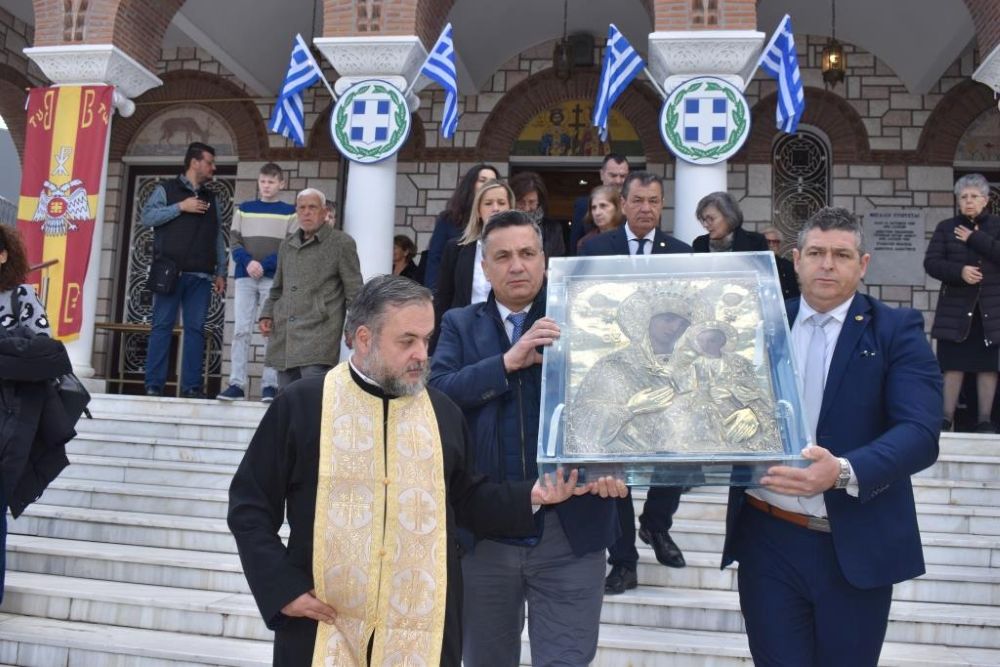 Με την επιστροφή της Εικόνας στη Μονή Κλειστών, ολοκληρώθηκε το λατρευτικό διήμερο στα Άνω Λιόσια