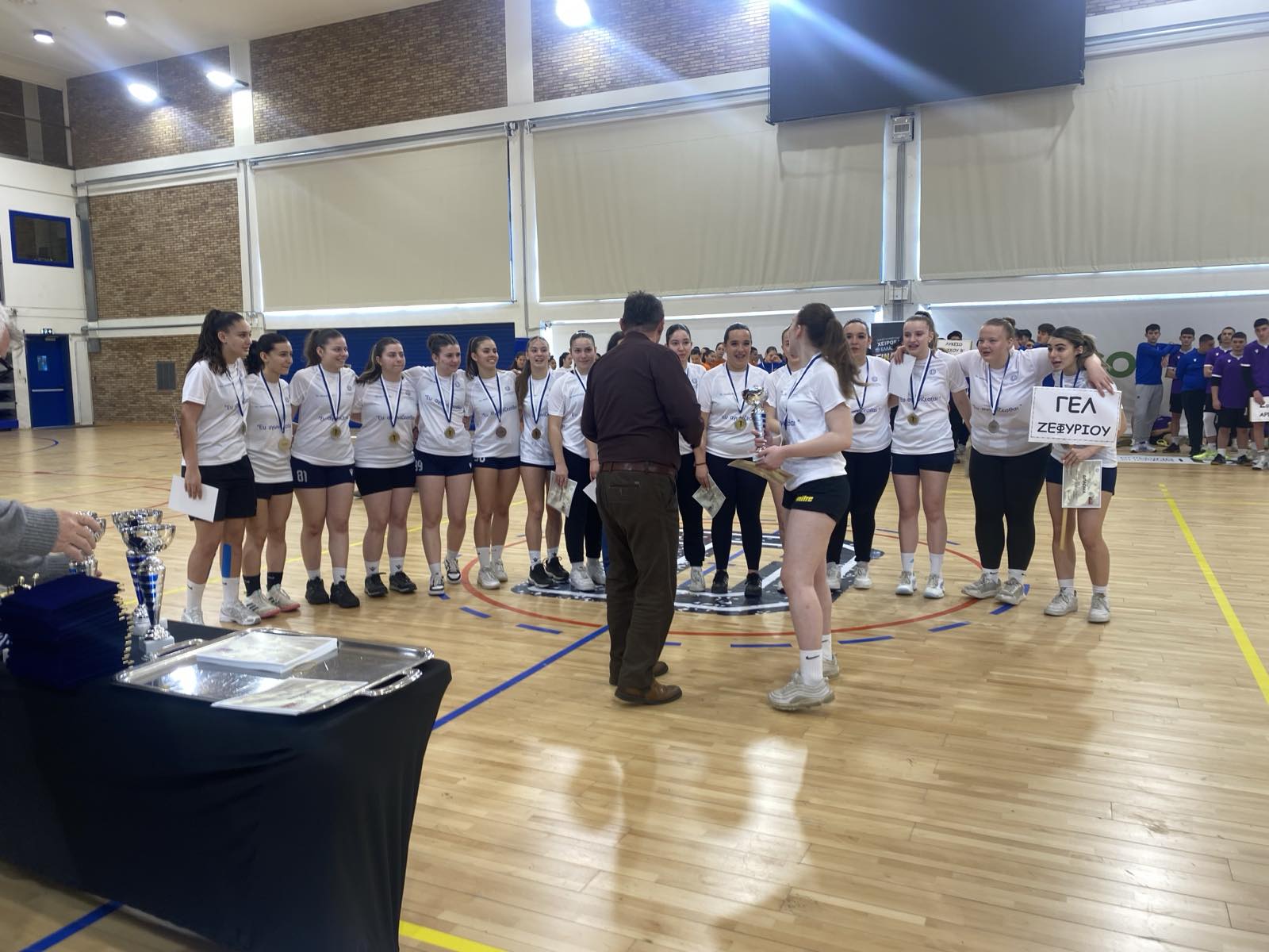 Χρήστος Παππούς: Συγχαρητήρια στο Λύκειο Ζεφυρίου για το ασημένιο μετάλλιο στο χάντμπολ