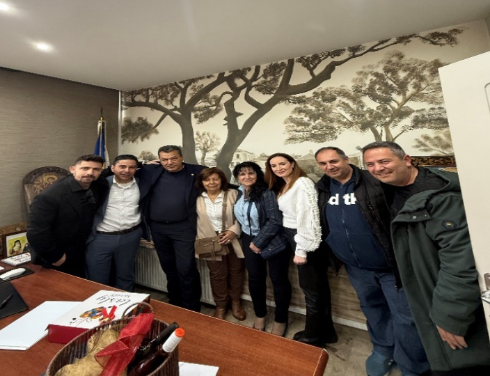 Συνάντηση του Χρήστου Παππού με το Δ.Σ. του Συνδέσμου Αιγαιοπελαγίτικου Πολιτισμού «Ο Αιγέας»