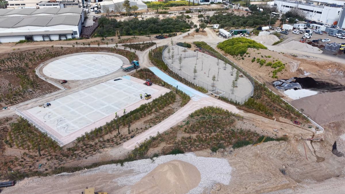 Προχωρούν οι εργασίες για το νέο πάρκο 25 στρεμμάτων στον Ελαιώνα (photo+